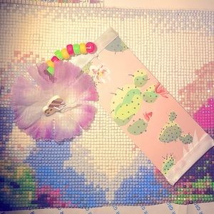 Whimsical Boookmark with Wooden Bumblebee Charm